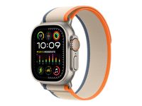 Apple Trail Loop Armband OrangeBeige 42444549mm SM 130-180 mm Umfang