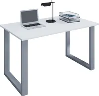 Schreibtisch Computer PC Laptop Tisch Arbeitstisch Bürotisch Computertisch weiß