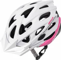 Kask rowerowy Meteor MV29 Drizzle XL 61-63 cm biały/różowy