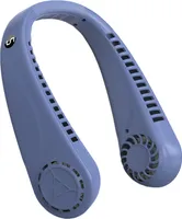 Mini USB-Ventilator Halsventilator, Tragbare Ventilator, LED-Digitalanzeige, 5 Geschwindigkeiten