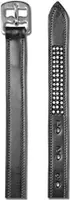 Steigbügelriemen mit Strass schwarz 150cm