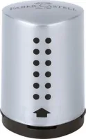 FABER-CASTELL Einfachspitzdose GRIP 2001 Mini silber