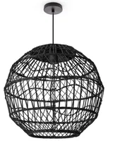 Pendelleuchte Wohnzimmer Boho Korbleuchten Pendellampe Rattan Hängeleuchte
