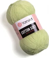 YarnArt Baumwolle Soft 11 – Weiches Baumwollgarn in Hellgrün, 100g – Ideal für Babyprojekte & Sommermode