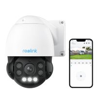 Reolink 4K PoE-Kameras mit PTZ und Optischem 5X-Zoom,Farbnachtsicht mit Spotlight,Auto-Tracking