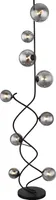 Globo Lighting LED Strahler Metall verchromt, 3x LED