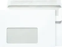 1000 X OTTO Office Briefumschläge , C6 80 g/m² mit Fenster, selbstklebend - 1000 Stück
