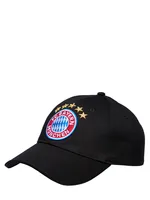 FC Bayern München Baseballcap 5 Sterne Logo schwarz