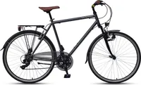 WYNN Trekkingrad 28 Zoll TRK1.0 schwarz Rahmenhöhe 58 cm Herren 21 Gänge V-Brake