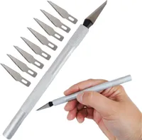 Modelliermesser Skalpell Präzisionsmesser + 9 Klingen