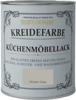 Rust-Oleum 750 ml Kreidefarbe Küchenmöbellack Winter-Grau