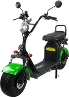 Elektrický skútr BILI COCO G4 1500 W, 60V 12Ah lithiová baterie, 45 km/h, zelený