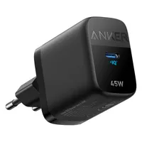 Anker 313 Charger (45W), PD/PPS schwarz, Netzteil, USB-C, Sicherheitsfunktionen
