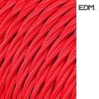 Kabel EDM C62 2 x 0,75 mm Rot 5 m