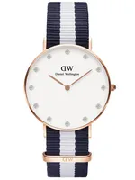 Daniel Wellington Classy Winchester 0953DW Dámske náramkové hodinky ploché a ľahké