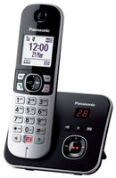 Panasonic KX-TG6861 DECT-Telefon Anrufer-Identifikation Schwarz, Grau