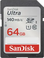 SanDisk Ultra SDXC UHS-I    64GB 140MB/s       SDSDUNB-064G-GN6IN