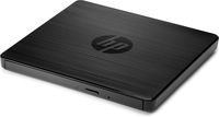 HP Externes USB-DVD-RW-Laufwerk, Schwarz, Laptop, DVD±RW, USB 2.0, 24x, 8x