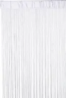 Fädenvorhang - Weiß - 110 x 250 cm
