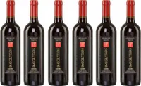 Cavino Imiglykos rot 6x 0,75l Flasche | Lieblicher Rotwein aus Griechenland | 12% Vol. | + 20ml Jassas Olivenöl