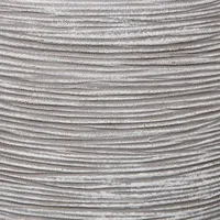 Capi Blumentopf Nature Rib Elegant Niedrig 36x47 cm Elfenbein KOFI782