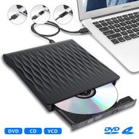 Externe CD DVD Laufwerk,DVD/CD Brenner mit USB 3.0 und Type-C DVD-Brenner