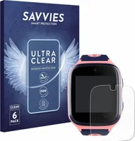 6x Für Xplora 4 Schutzfolie Savvies Displayschutz Display Schutz Folie Klar Transparent