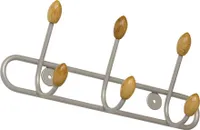 Velano - Garderobenleiste, Kleiderhaken,Garderobenhaken, Wandhaken - WUB