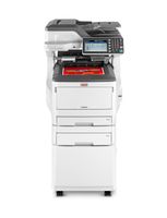 OKI MC883dnct 4 in 1 Farblaser-Multifunktionsdrucker weiß