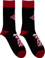 Ghost - Knöchelsocken für Herren/Damen Unisex RO12251 (40,5 EU - 45,5 EU) (Schwarz/Rot)