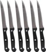 Steakmesser / Pizzamesser Urban - 6 Stück - 3fach genietet