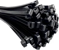 1000 Kabelbinder Schwarz Set UV-Beständig