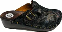Berkemann Riemen-Toeffler Damen Clogs, Größe:38 2/3 EU