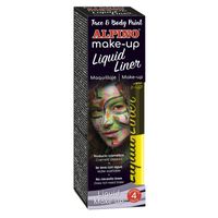 MakeUp farba na tvár Liquid Liner 4ks / 6 gr, čierna