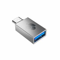 Cherry 61710036, USB-A, USB-C, Silber