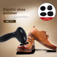 elektrische Schuhe Glanzwerkzeug Kit Staubentferner Polierer Faux Leder Care Gadget