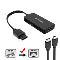 N64 bis HDMI-Konverter HD-Kabel N64 bis HDMI-TV geeignet für N64 / GameCube / SNES