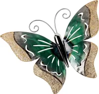 Deko Schmetterling Metall Wandbild Wanddeko Bild Wand Hänger Tier Figur Skulptur