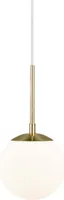 Grant Hängelampe Ø 15 cm Messing / Weiß