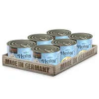 LEONARDO Hering + extra Filet, 6x200 g - Katzenfutter Nassfutter Katze