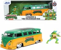 Teenage Mutant Ninja Turtles Diecast Modell 1/24 1962 VW Bus Leonardo
