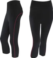 Dámske 3/4 legíny joga fitness legíny jogging tréningové nohavice športové nohavice, veľkosť:S