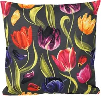 Sitzkissen Outdoor | Outdoor Kissen 45x45 cm | Tulpen Outdoorkissen