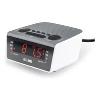 Radio z budzikiem ELBE CR-932 AM/FM Biały