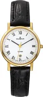 Dugena Damen-Armbanduhr 4460366 Zenit, Quarz, Edelstahl, Lederarmband, 3 bar