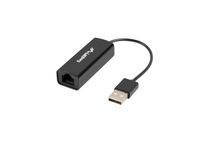 Lanberg, Karta sieciowa USB 2.0 1X RJ45 100MB NC-0100-01