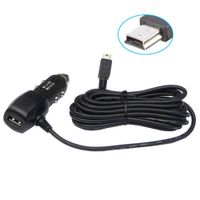 G64C KFZ Auto Ladegerät Mini USB Ladekabel mit USB Ladegerät 3,5M Kabel für Navi