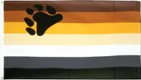 Vlajka "Medvěd", polyester, hrdost SG31727 (jedna velikost) (barevná)