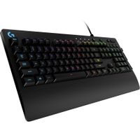 Logitech G G213 Prodigy Gaming Keyboard, Volle Größe (100%), USB, Mechanischer Switch, QWERTY, RGB-LED, Schwarz