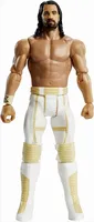 WWE Seth Rollins Actionfigur, bewegliche Sammelfigur, ca 15 cm, 10 Bewegungspunkten, für Kinder, Mattel, HDD78